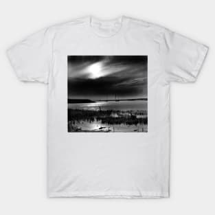 Storm approaching Brancaster Staithe, Norfolk, UK T-Shirt